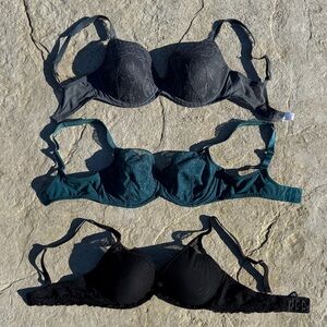 Luxury European Underwire Bra Lot - Size 34E (DD) - New, Never Worn